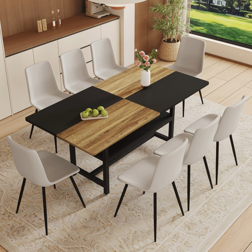Inch wooden black spliced - 71,