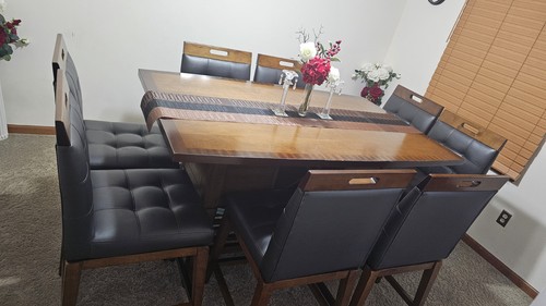 Piece rectangular wood - 8-piece,